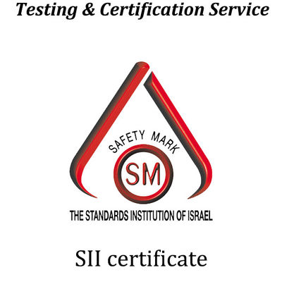 ซื้อ อิสราเอล Sii การทดสอบการรับรอง การรับรองตะวันออกกลาง online manufacture