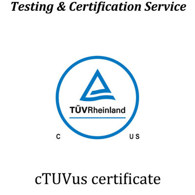 ซื้อ SUD cTUVus การรับรอง Rheinland cTUVus การรับรอง ความปลอดภัยอเมริกาเหนือ (สหรัฐอเมริกาและแคนาดา) online manufacture