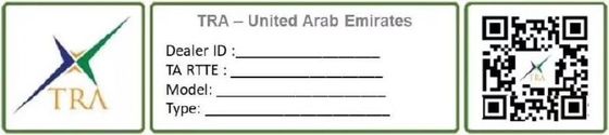 การรับรอง UAE TRA สําหรับอุปกรณ์วิทยุและการสื่อสารทั้งหมดที่ขายไปยังตลาด UAE