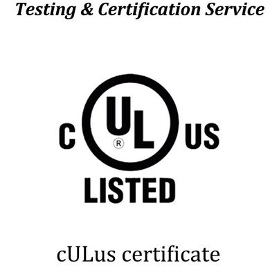 การทดสอบและการรับรอง cULus อเมริกาเหนือ UL2054; UL1642; UL61558; UL62368
