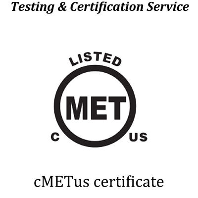 การรับรอง MET ของสหรัฐอเมริกา สัญลักษณ์การรับรอง MET เหมาะสําหรับตลาดสหรัฐอเมริกาและแคนาดา